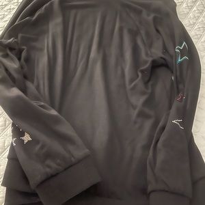 Lauren Moshie L pullover with star sparkles